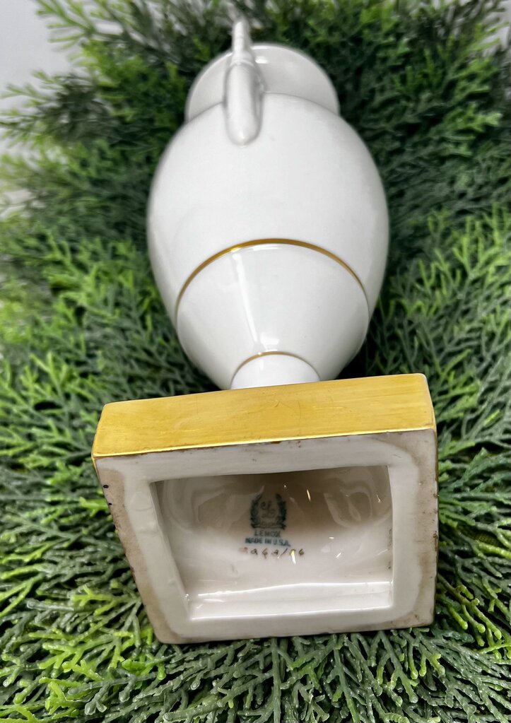 Lenox Pedestal Swan Urn Vase