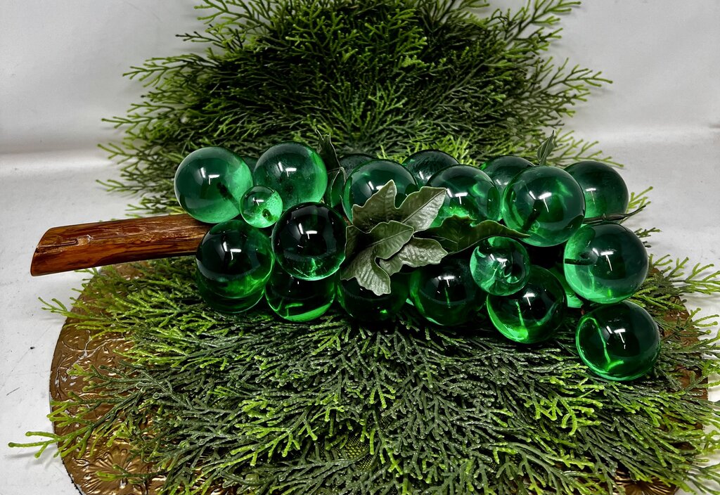 Midcentury Lucite Grapes