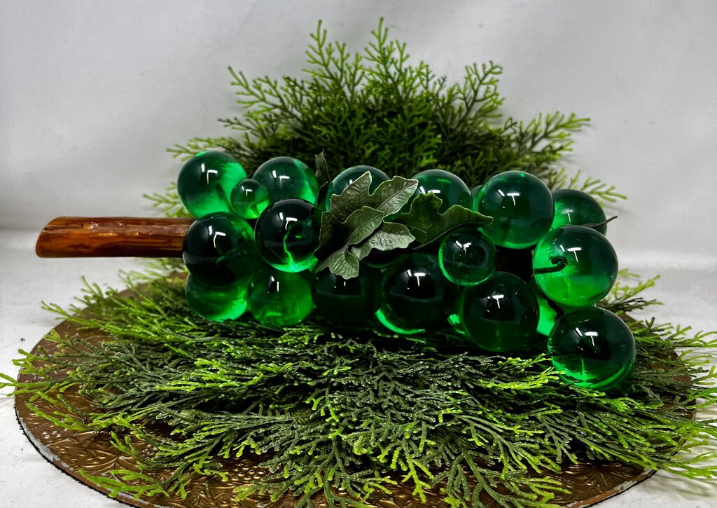Midcentury Lucite Grapes