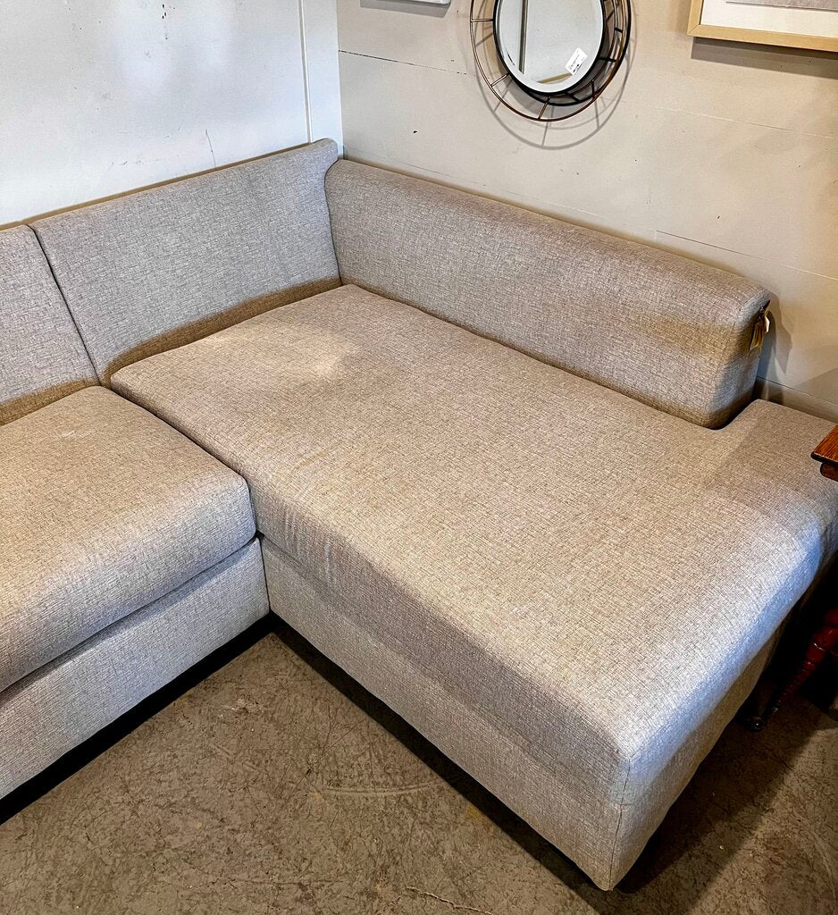 Ashley Linen Sectional Couch