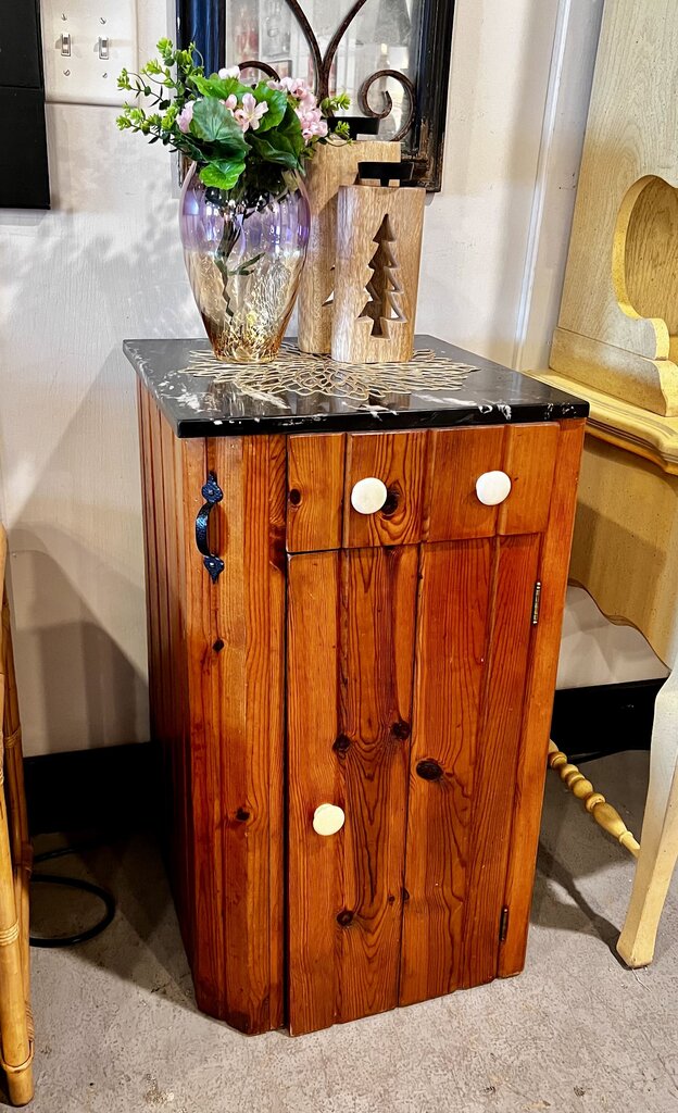Marble Top Custom Cabinet
