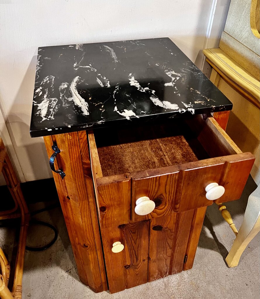 Marble Top Custom Cabinet