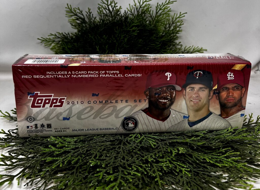 2010 Topps Baseball Complete Factory Sealed Set w/ Mantle Patch Card Version