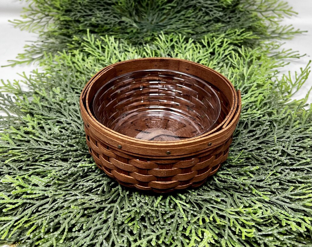 Small Circular Longaberger Basket