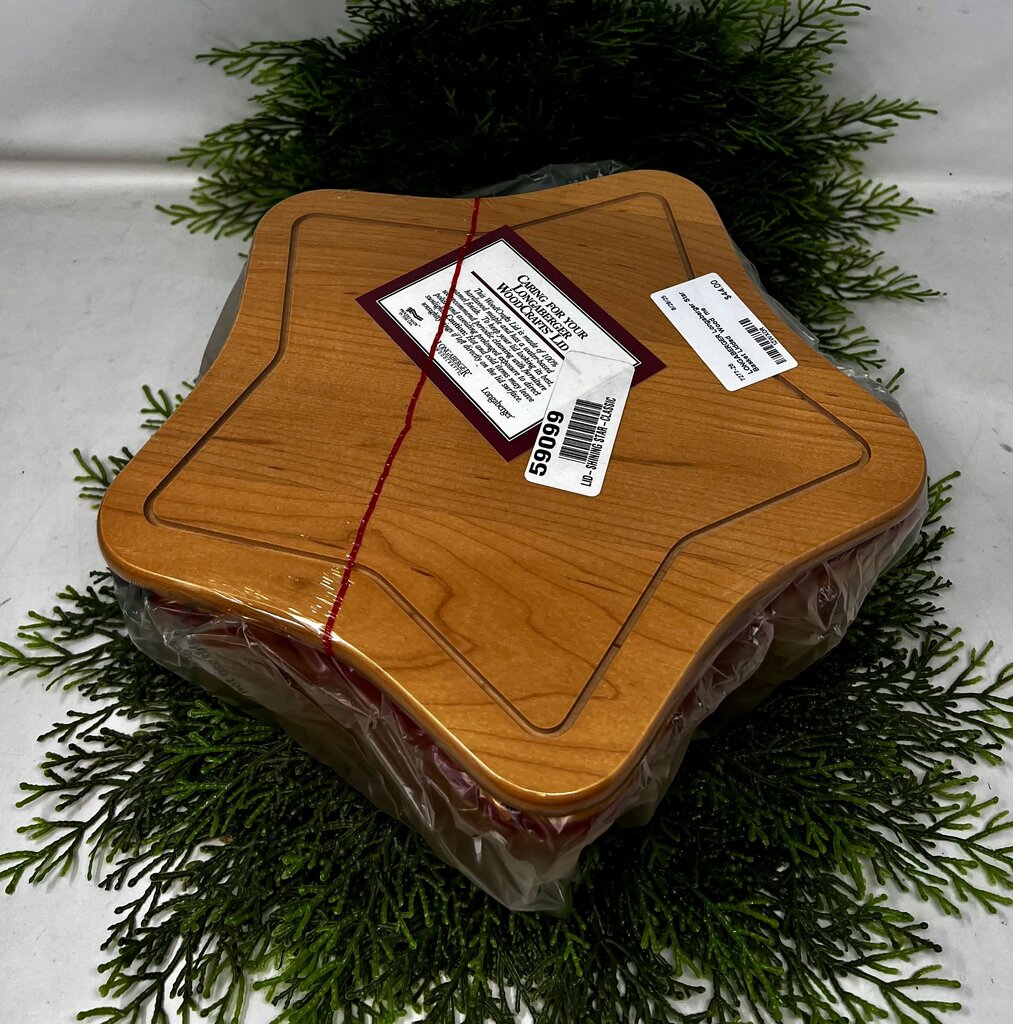 Longaberger Star Basket Lidded