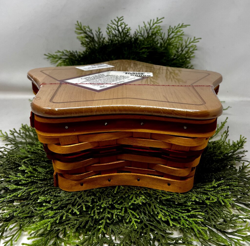 Longaberger Star Basket Lidded