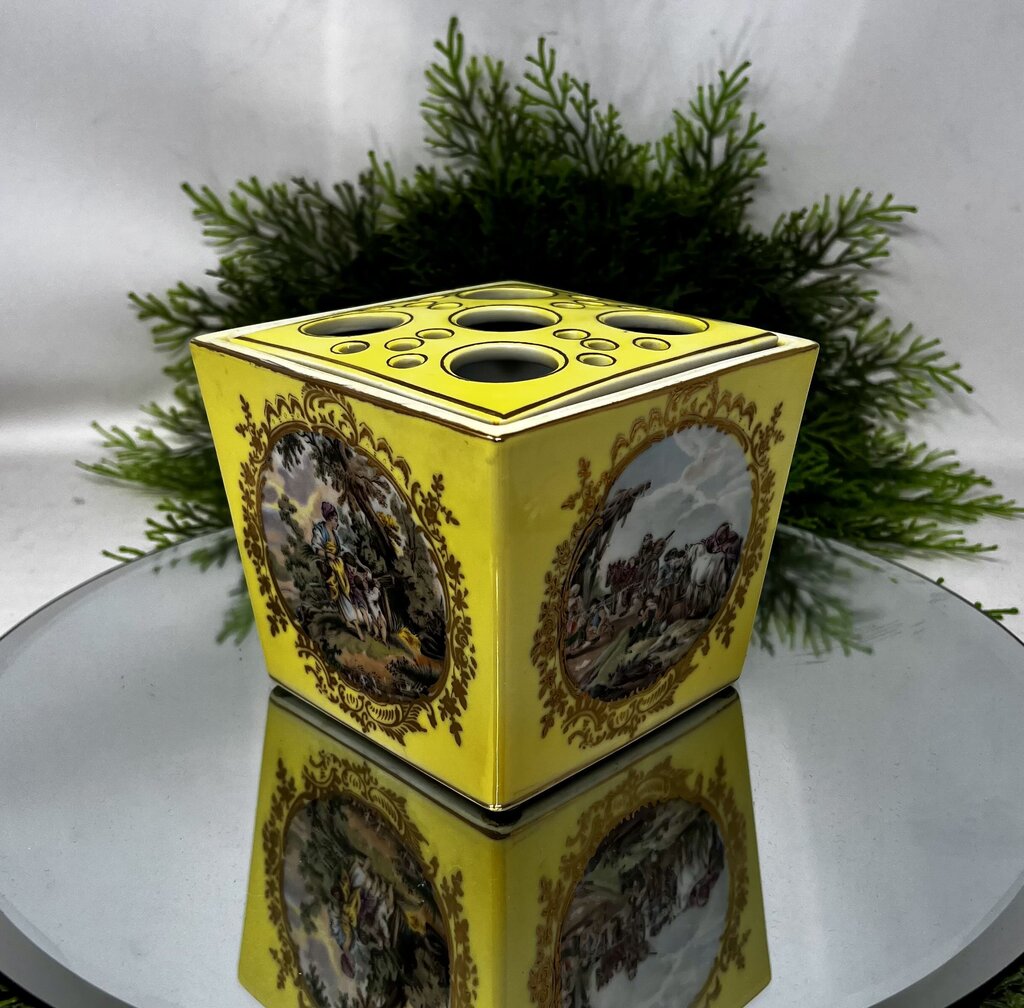 Andrea Sadek Couple Flower Planter With Frog