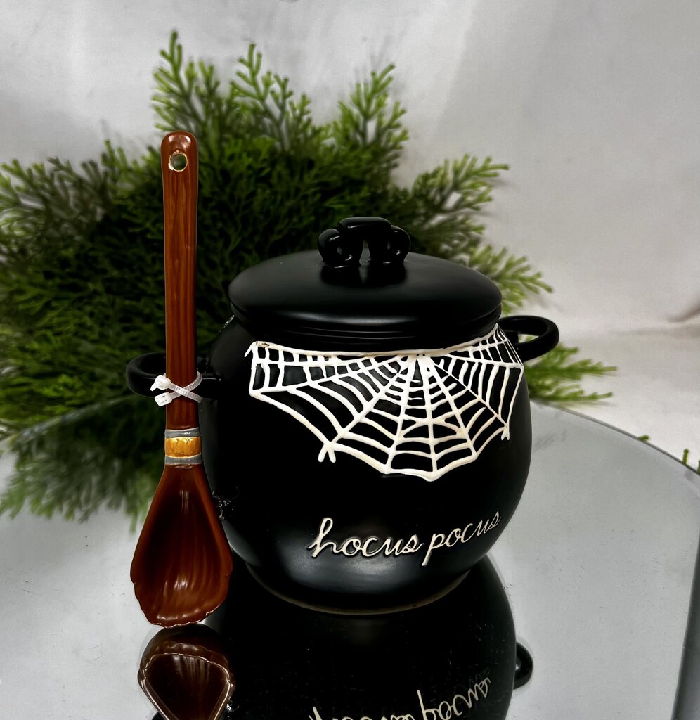 Rae Dunn Hocus Pocus Cauldron Jar