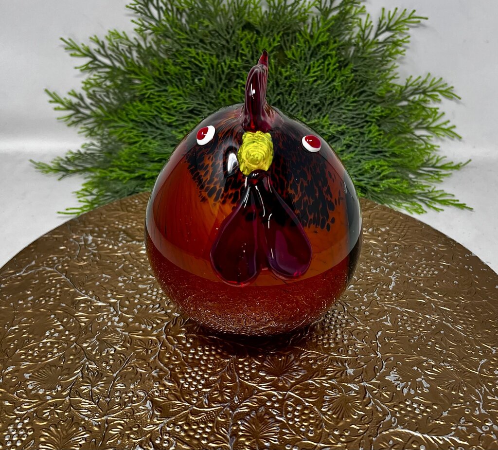 Art Glass Chicken