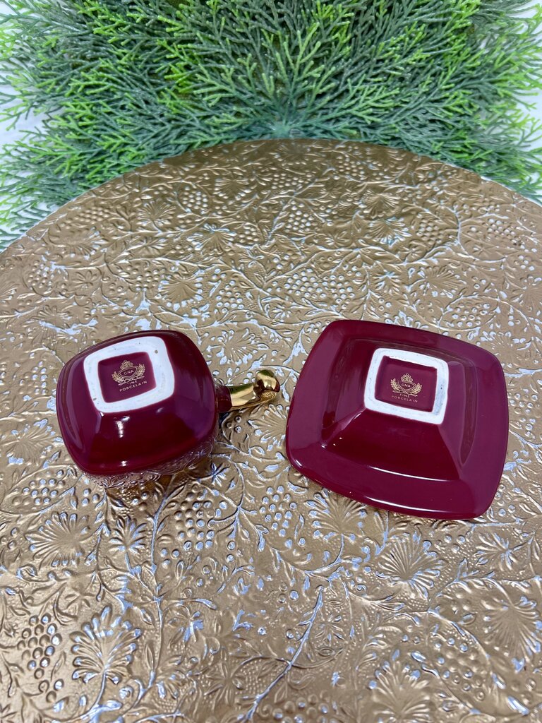 Vintage Porcelain Cup/Saucer Set