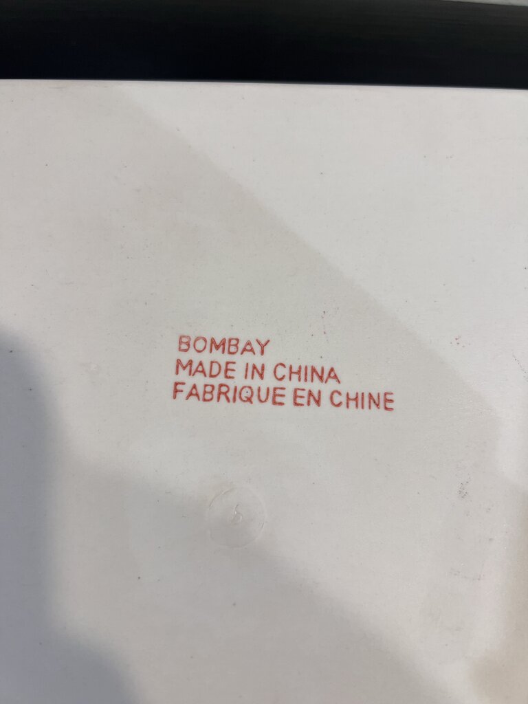 Bombay Porcelain Serving Cheese Tray