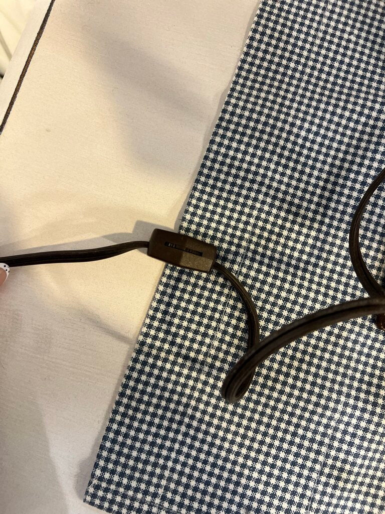 Mission Style Glass Lamp