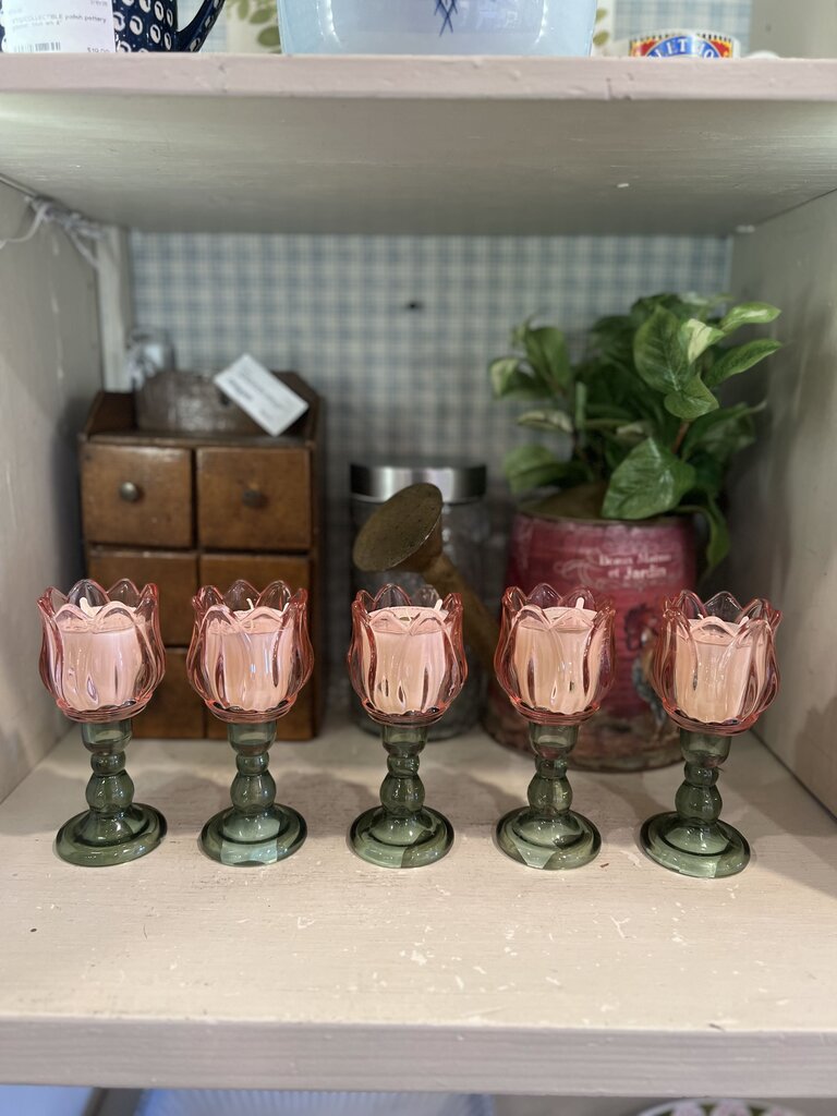 tulip candle