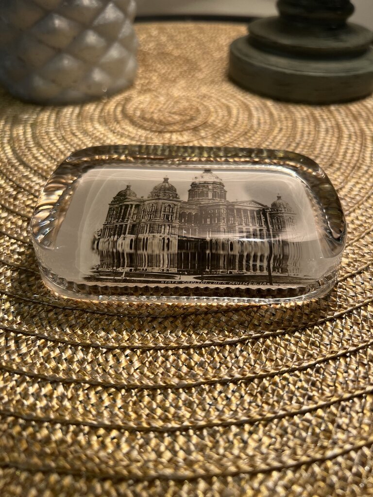 A.C. Bosselman Des Moines Paperweight