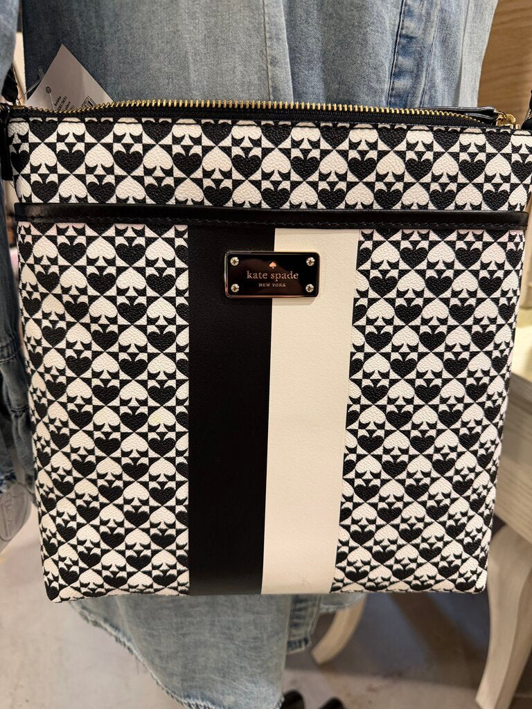 Kate Spade Black/White Crossbody(NEW)