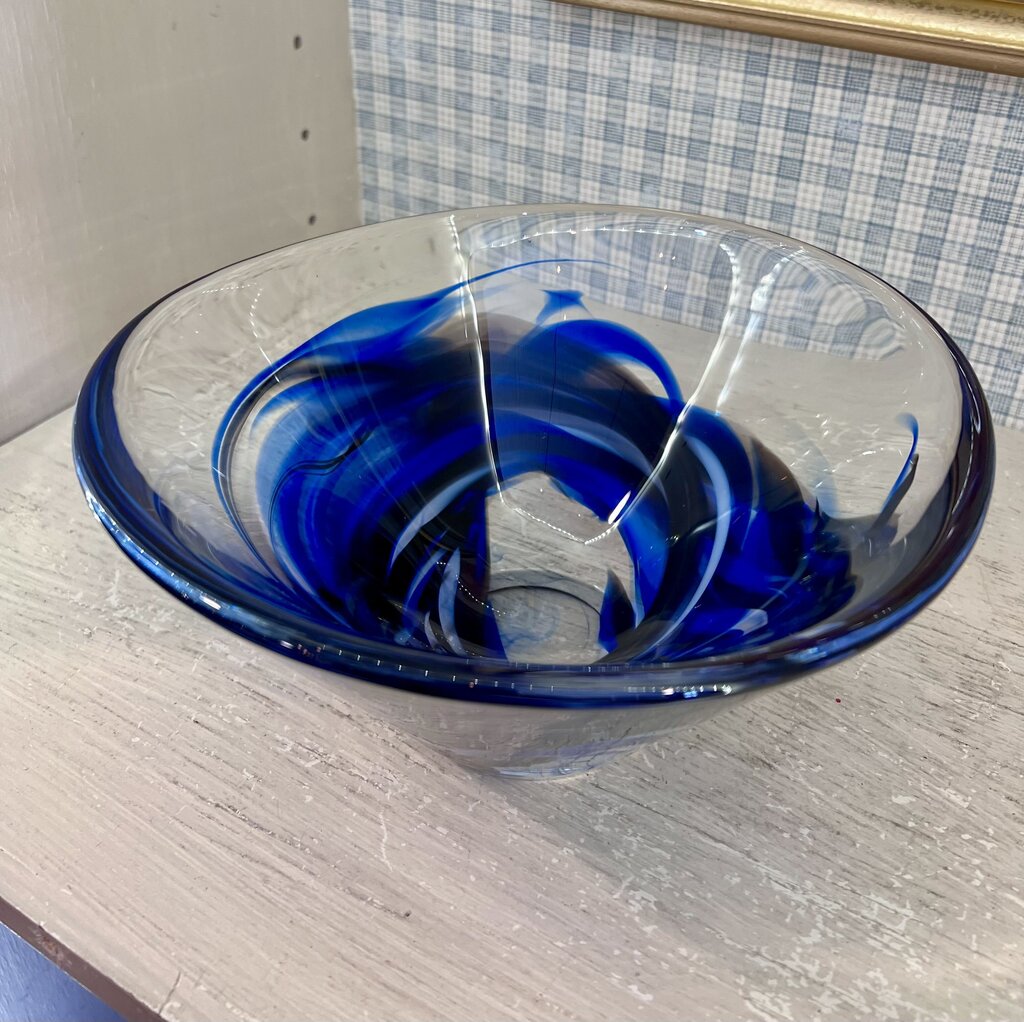 Kosta Boda Art Glass Bowl