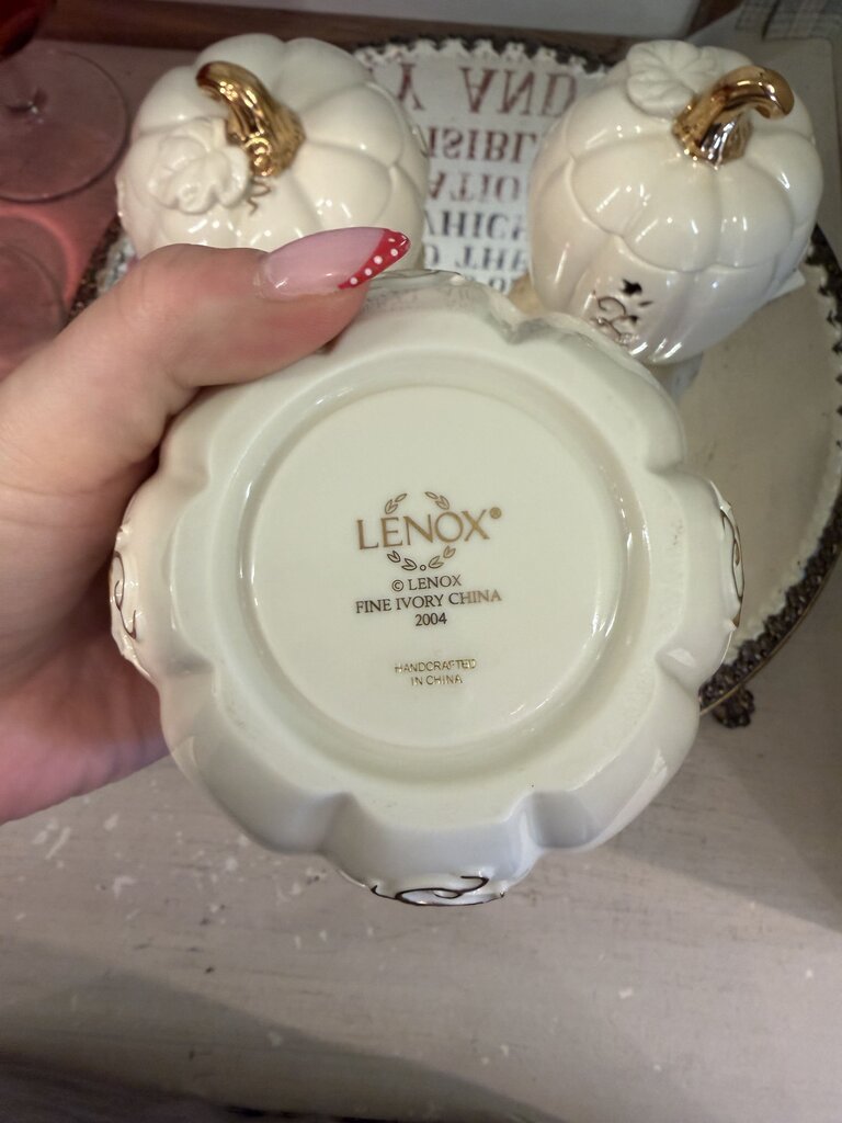 Lenox Pierced Pumpkin