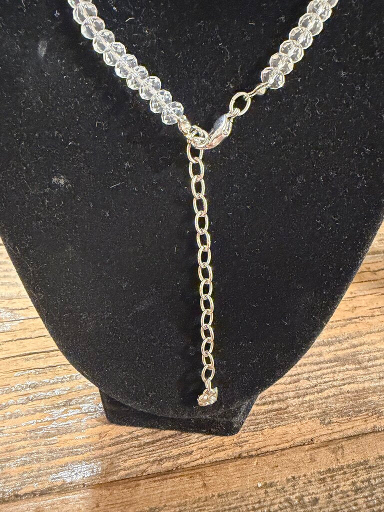 Swarovski Solid Quartz Crystal Necklace
