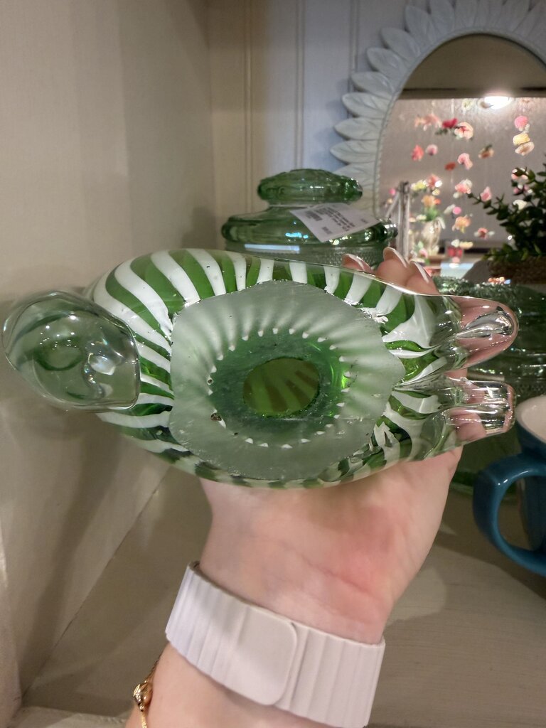 Murano art glass cat