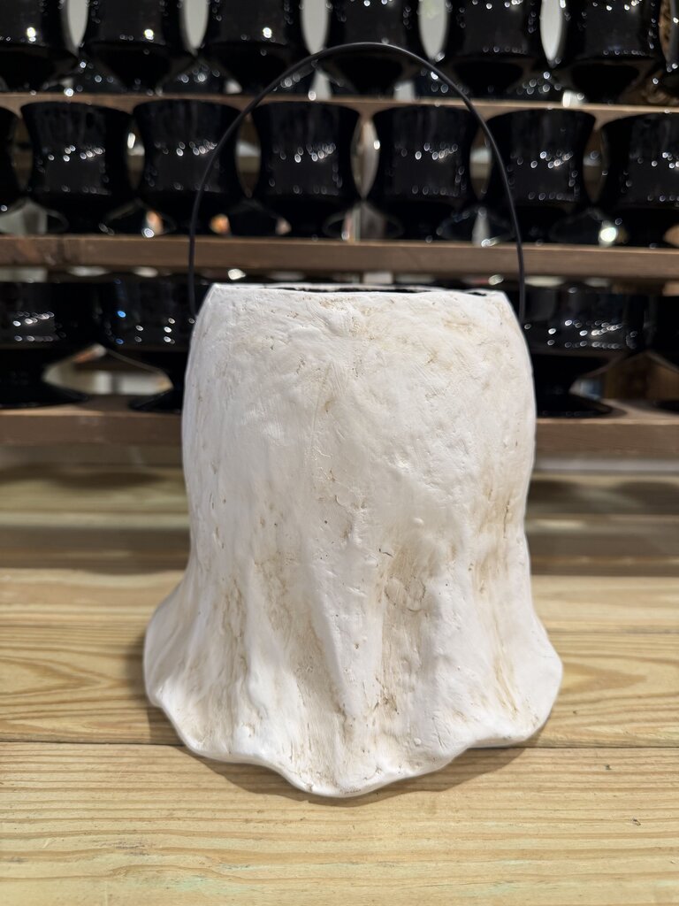 Resin Ghost Bucket With Metal Handle