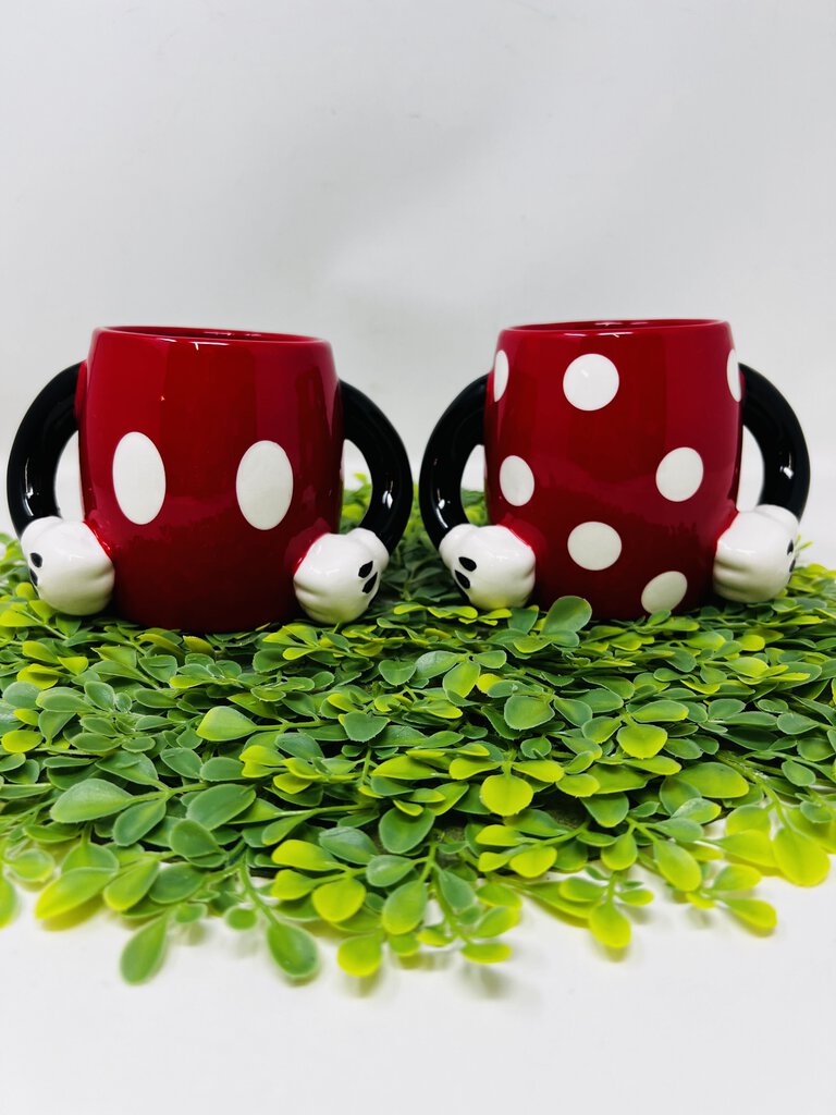 Mickey & Minnie Mouse Matching Cups