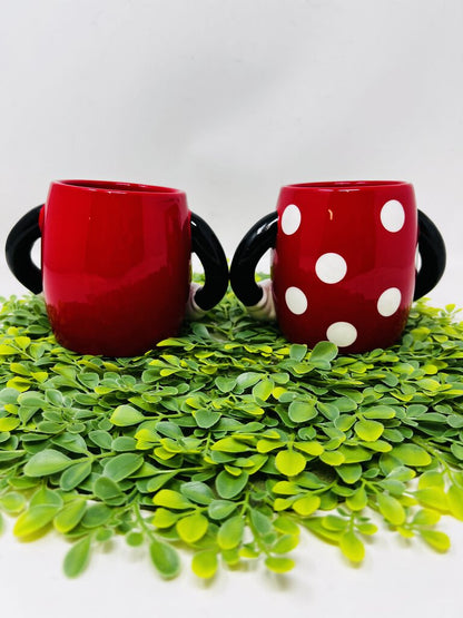 Mickey & Minnie Mouse Matching Cups