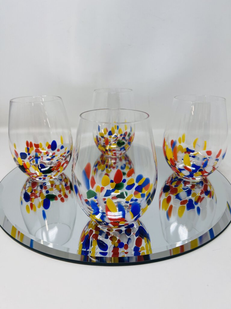 Art Glass Drinking Glass Set