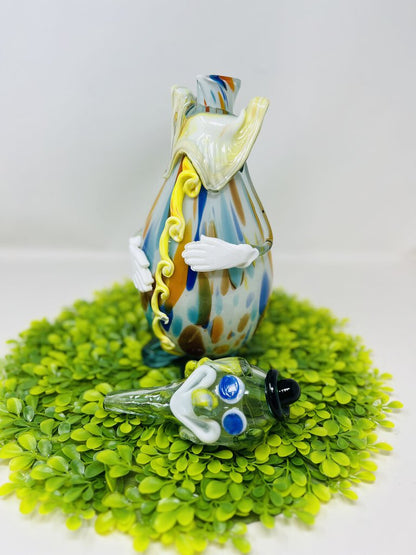 Murano Glass Clown Decanter