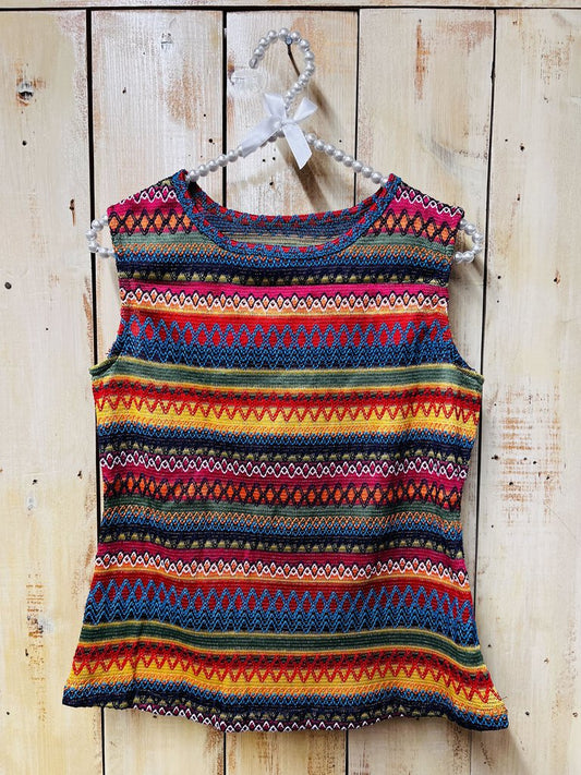 Colored Striped Tank