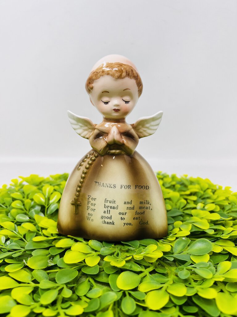 Vintage Munk Angel Napkin Holder