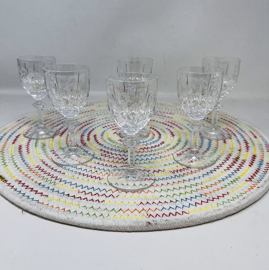 Gorham Crystal Sherry Glass Set