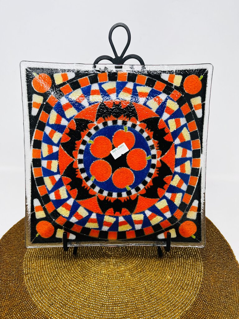 Peggy Karr Fused Glass Candy Corn