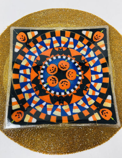 Peggy Karr Fused Glass Candy Corn