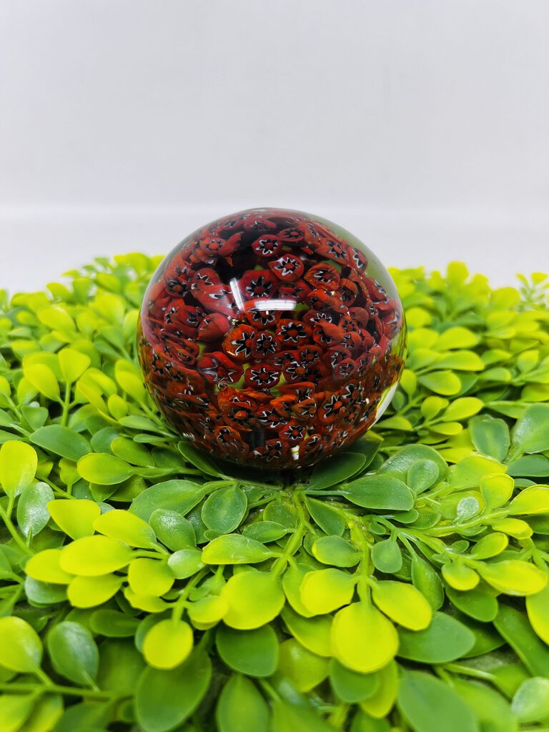 Art Glass Round Paperweight