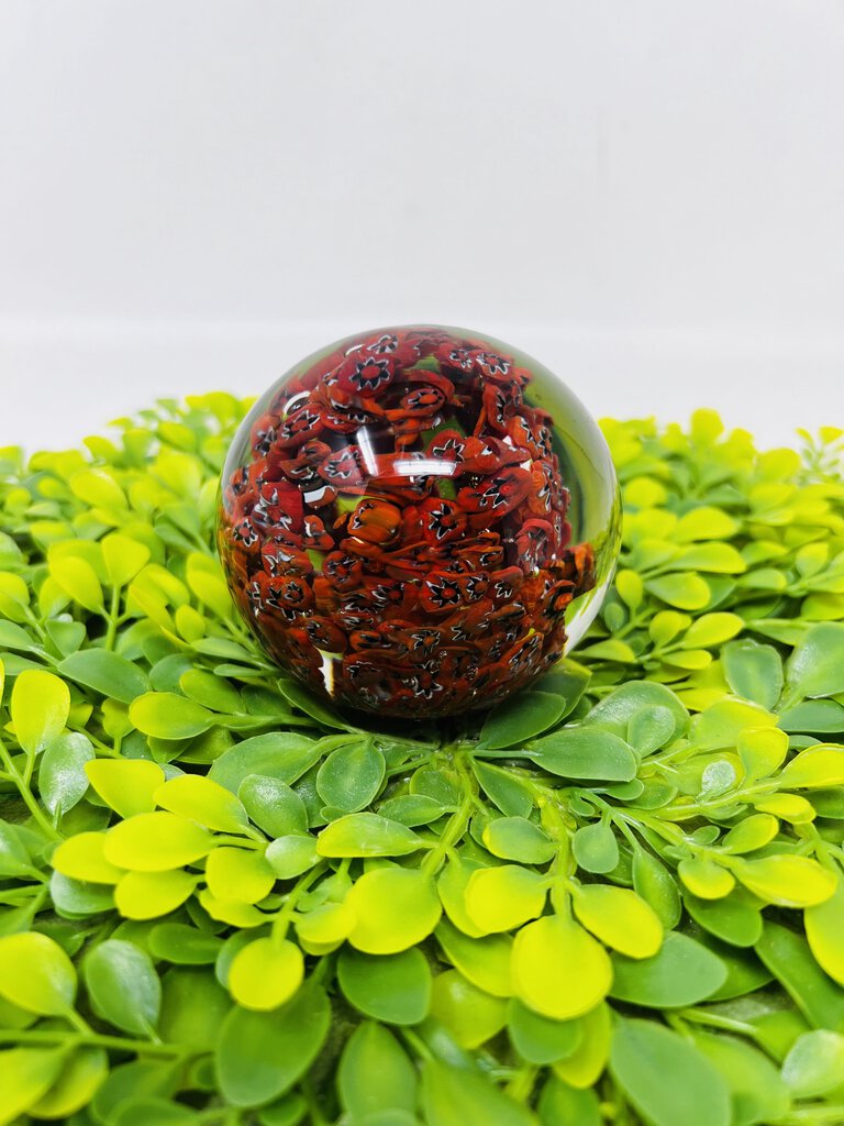 Art Glass Round Paperweight