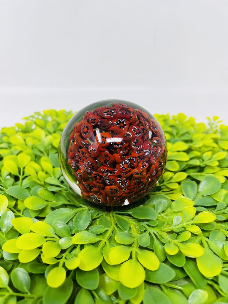 Art Glass Round Paperweight