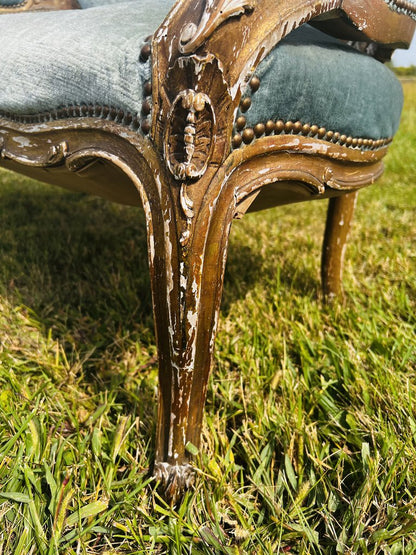 Antique Settee From France