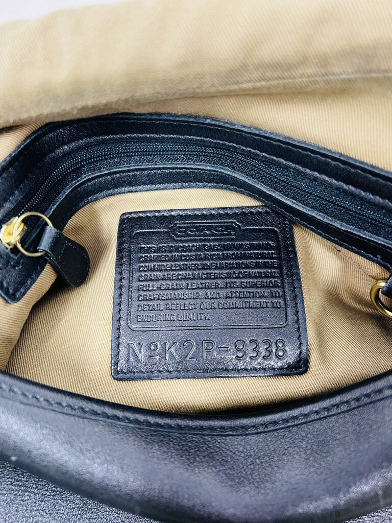 Vintage Coach Leather Shoulder Bag