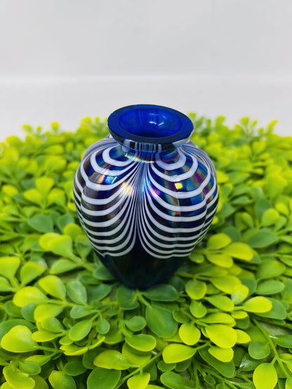 Iridescent Glass Perfume Bottle