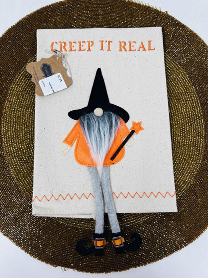 Creep It Real Gnome Towel