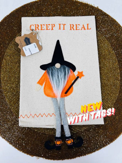 Creep It Real Gnome Towel