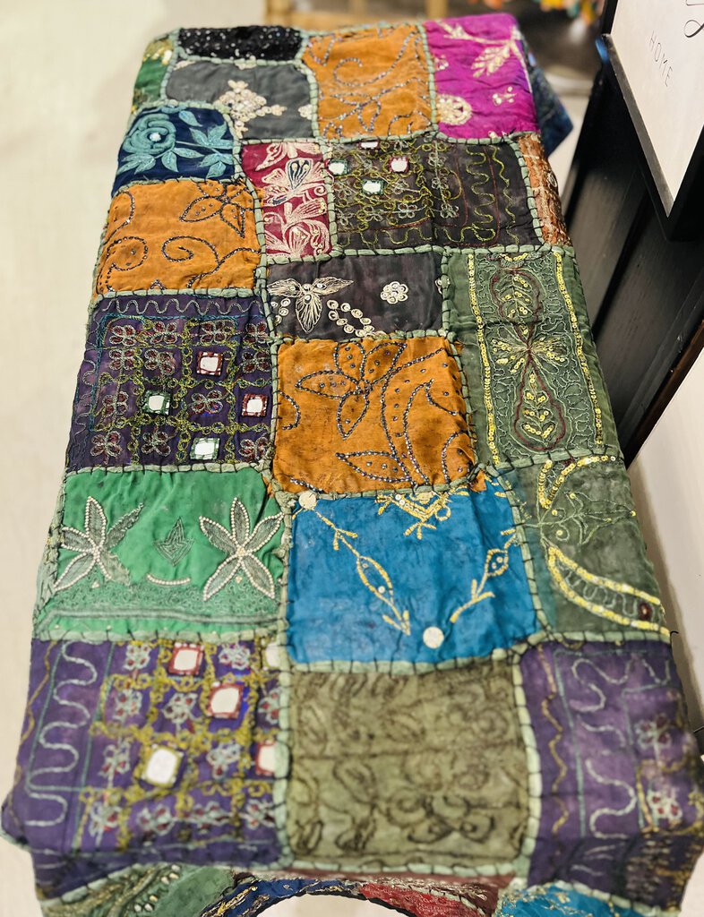 Quilted Boho Tablecloth