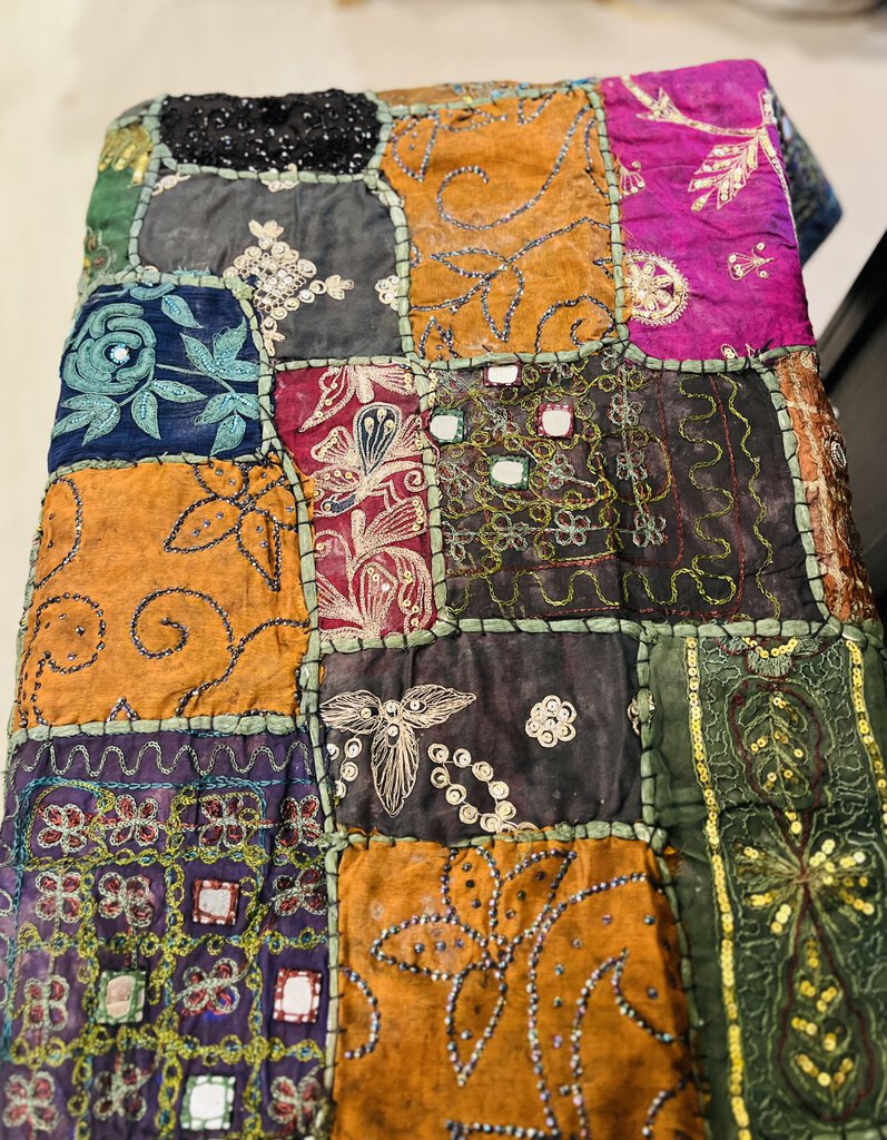 Quilted Boho Tablecloth