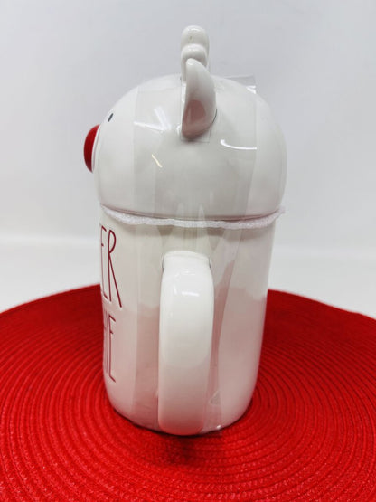 Rae Dunn Reindeer Slushie Mug