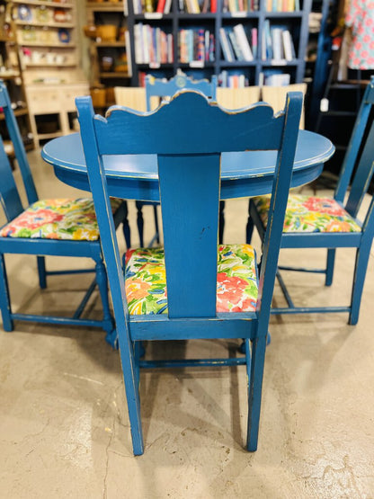 Painted Table And Chair Set