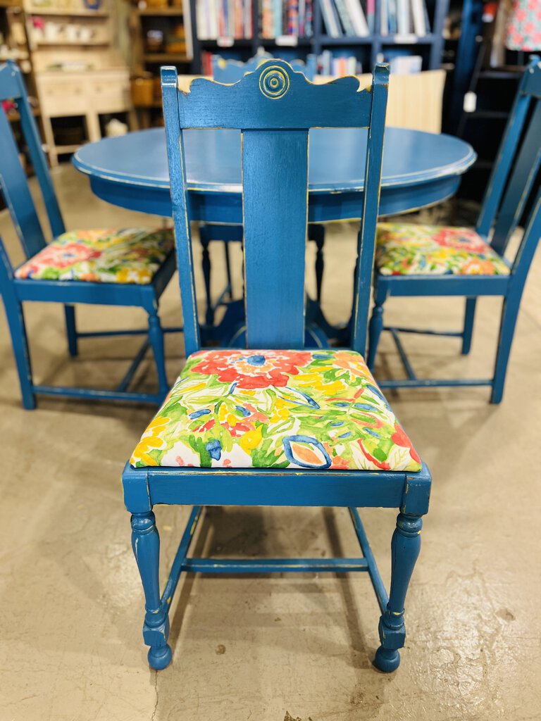 Painted Table And Chair Set