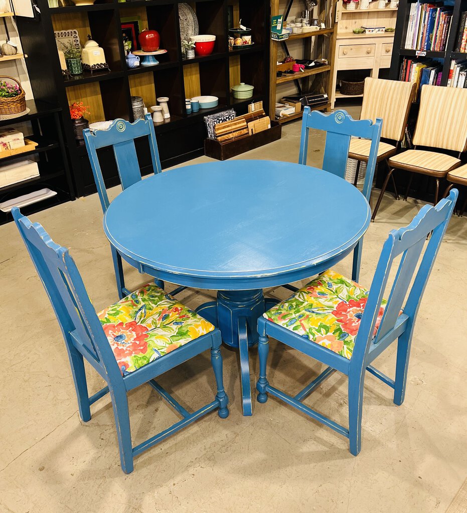 Painted Table And Chair Set