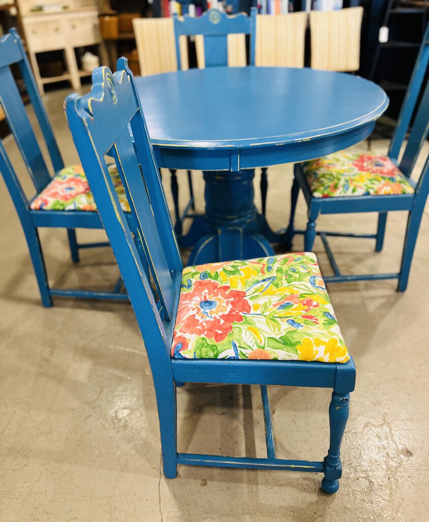 Painted Table And Chair Set