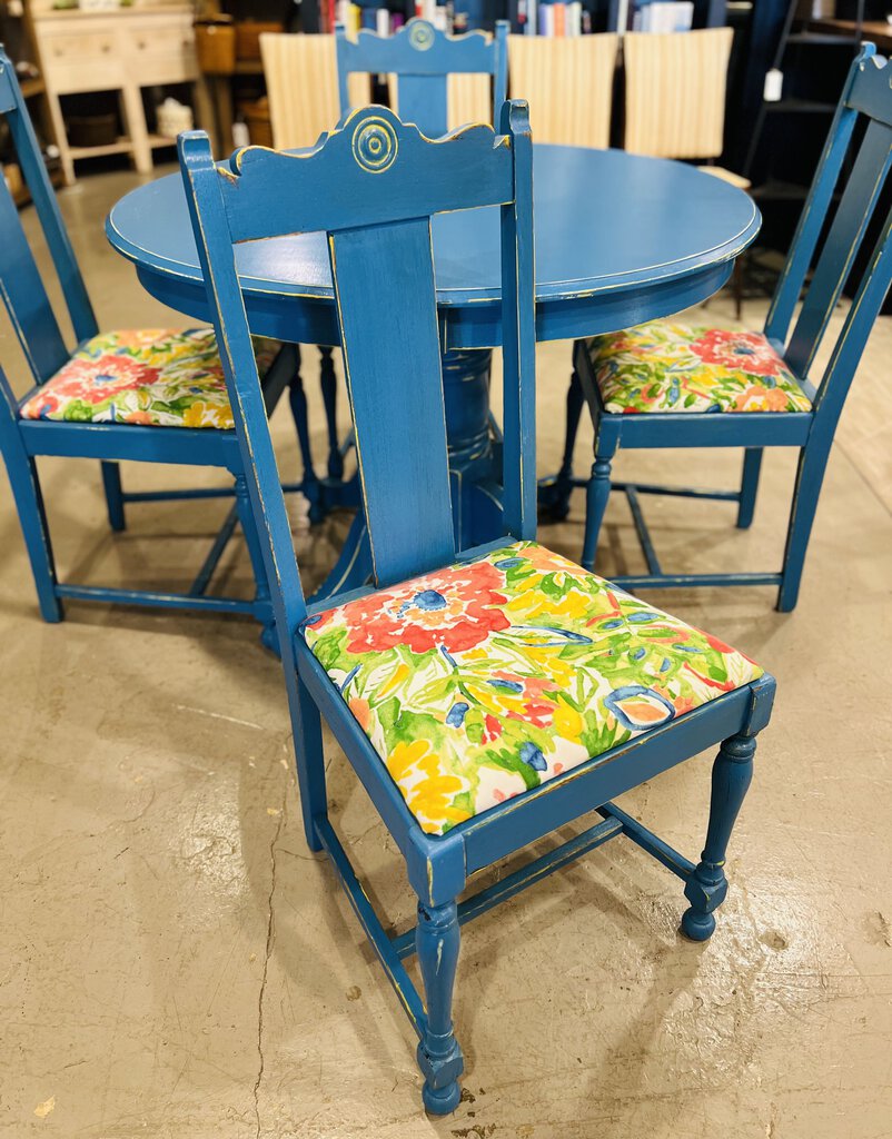 Painted Table And Chair Set