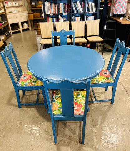 Painted Table And Chair Set